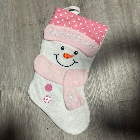 Baby’s first Christmas stocking - Picture 1 of 1